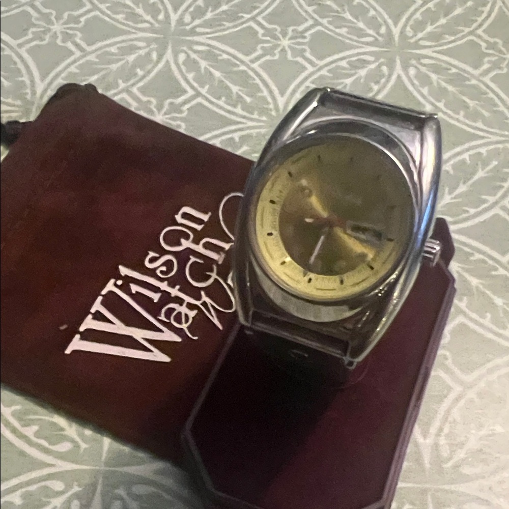 Nixon “You Know” Siver and Gold Women's Watch